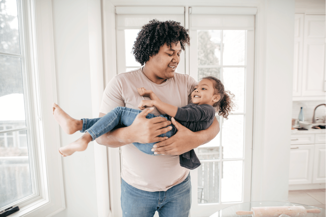 Father and daughter