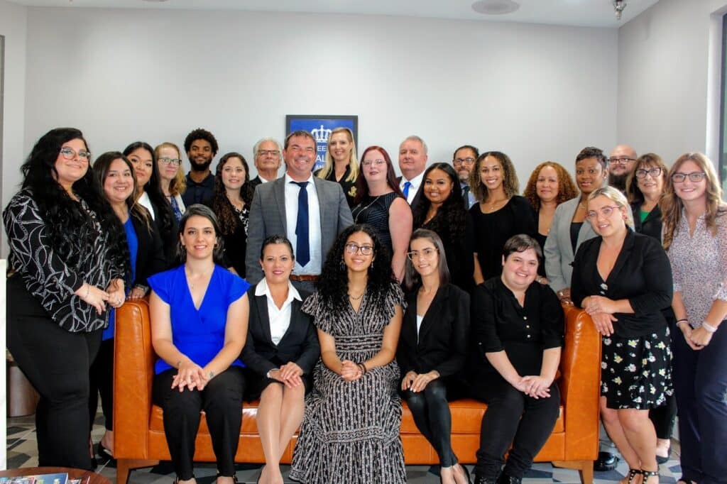 The team picture of Travis walker law