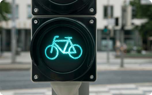 Bicycle green light
